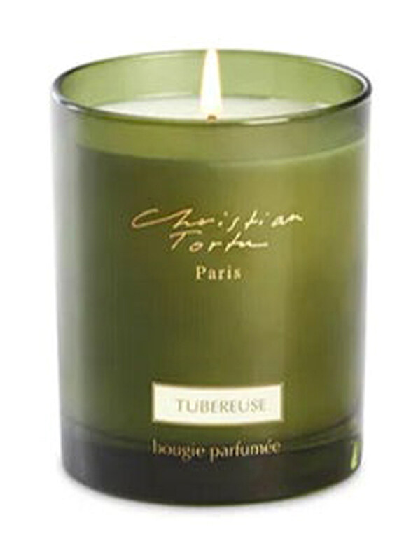 

Christian Tortu Tubereuse Candle, 190gm, Green