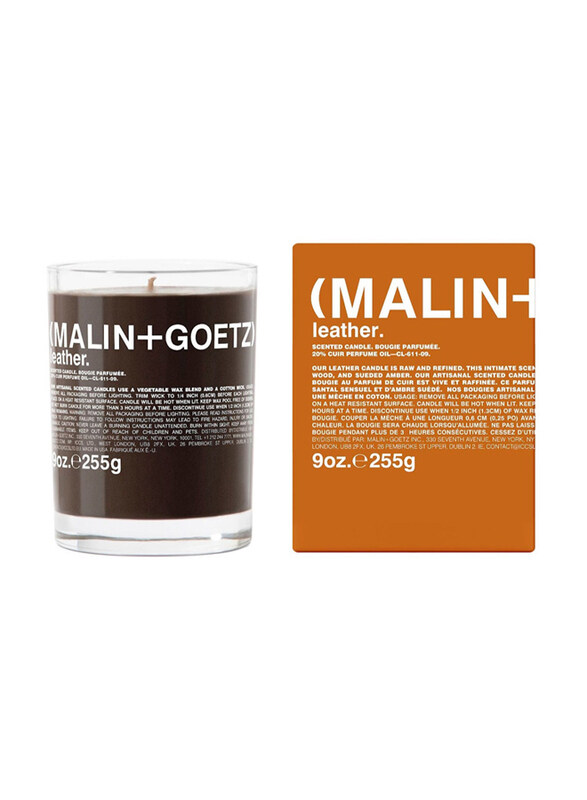 

Malin + Goetz Leather Candle, 255g, Black