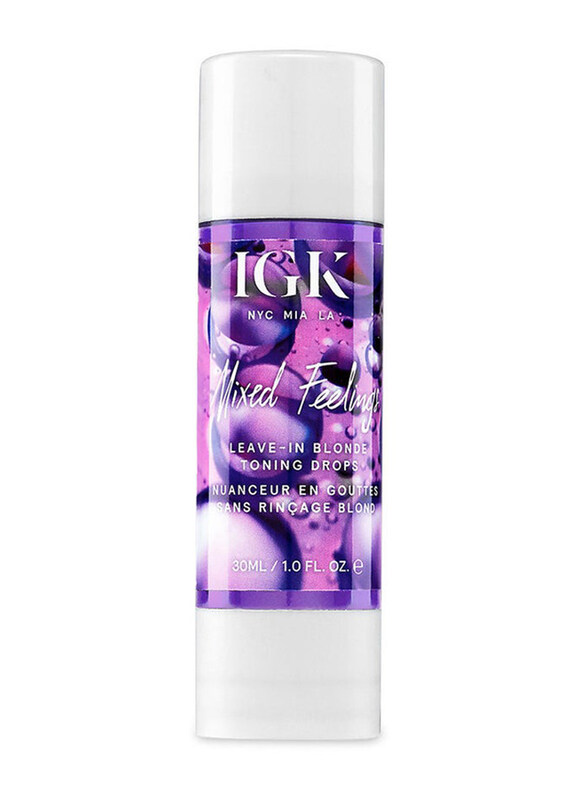 

IGK Mixed Feelings Leave-In Blonde Toning Drops for All Hair Types, 30ml
