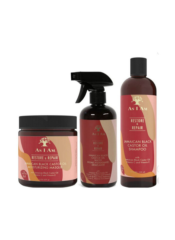 

As I Am Jamaican Black Castor Oil Moisture Fix Bundle, Set