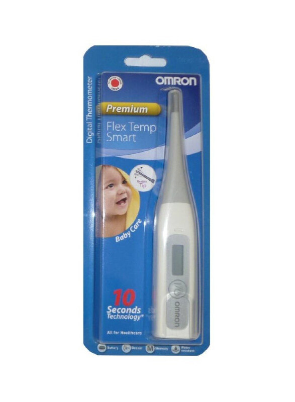 

Omron Flex Temp Smart Digital Thermometer, 47975, White
