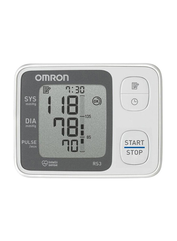 

Omron Wrist Blood Pressure Monitor, HEM-6130-E, White