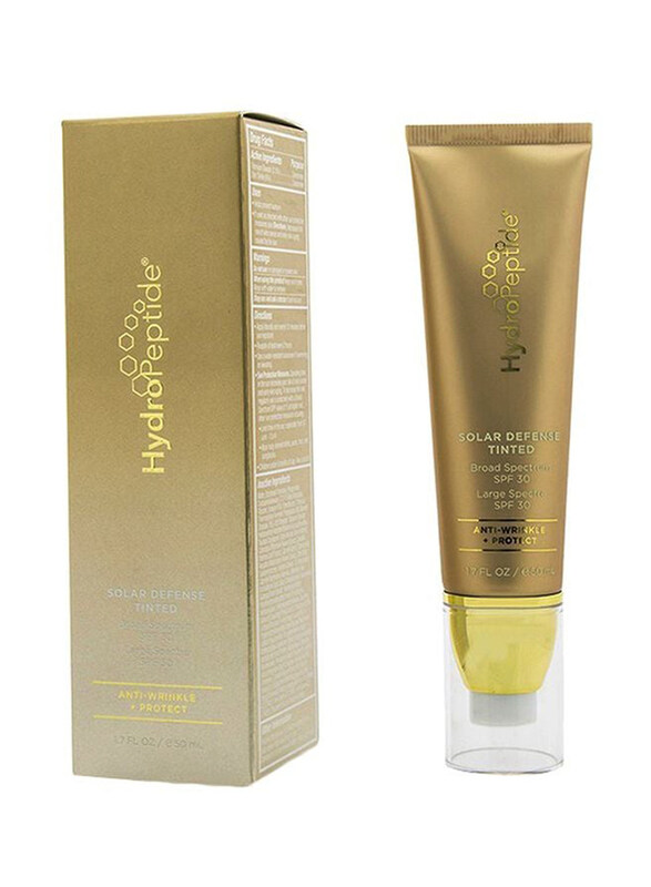 

Hydropeptide Solar Defence Tinted Broad Spectrum Spf30 Sunscreen, 50ml