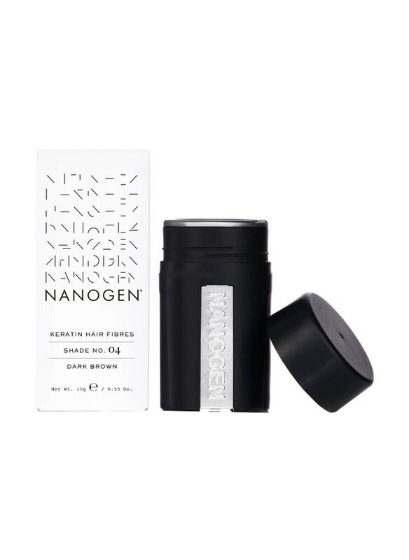 

Nanogen Nanogen Hair Thickening Fibres Dark Brown Cream, 15gm