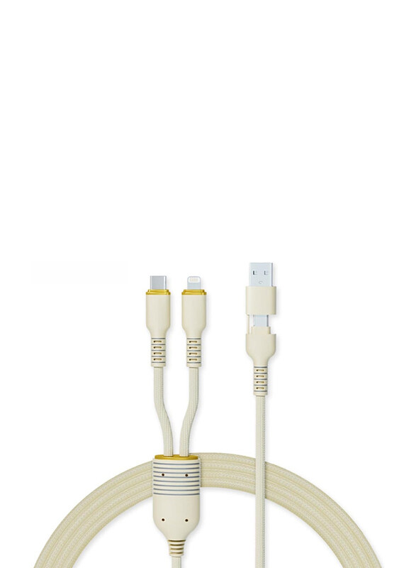 

Generic 120 cm Fast Charging 5A Cable, Multiple Cable, White