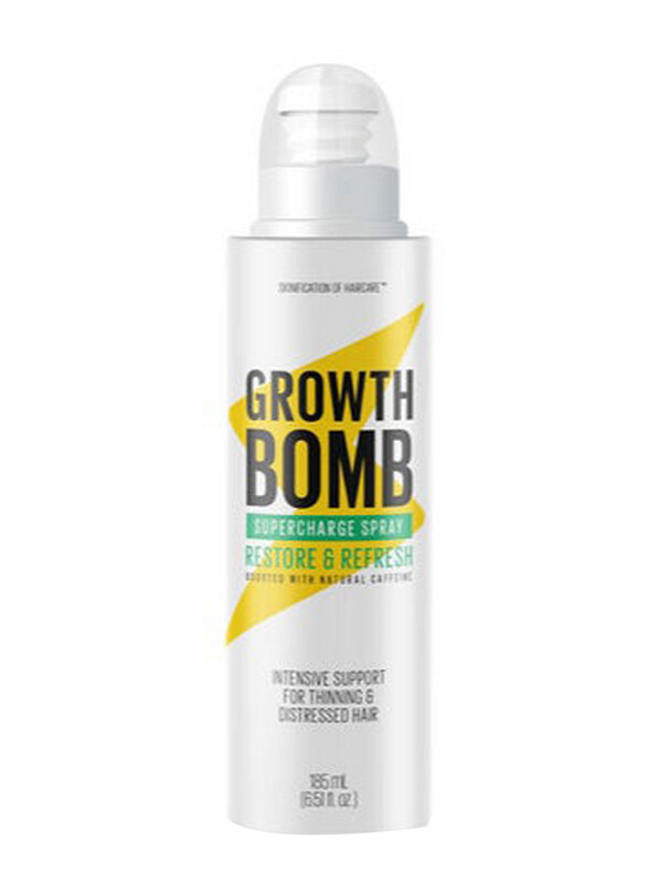 

Growth Bomb Hair Growth Spray for All Hair Types, 185ml