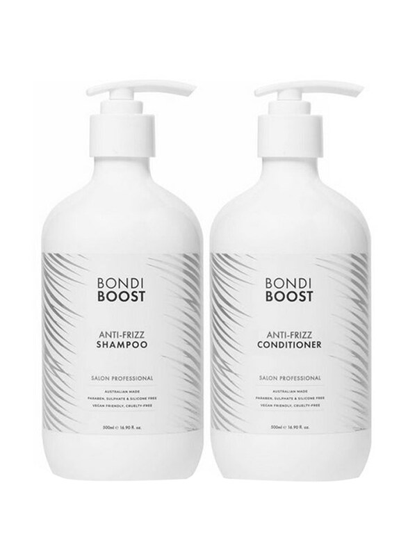 

Bondiboost Anti-Frizz Shampoo and Conditioner Kit for All Hair Types, 2 x 500ml