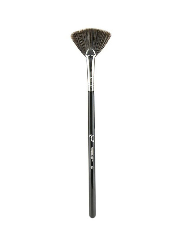 

Sigma Beauty F42 Strobing Fan Brush, Black/Silver