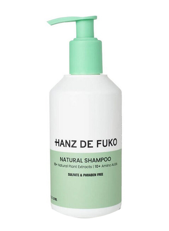 

Hanz De Fuko Natural Shampoo for All Hair Types, 237ml
