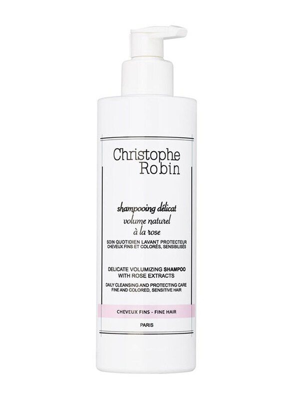 

Christophe Robin Delicate Volumizing Shampoo With Rose Extract for All Hair Type, 400ml