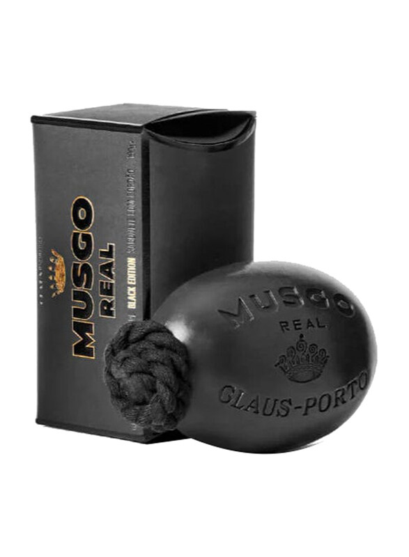 

Musgo Real Black Edition Soap on a Rope, 190gm