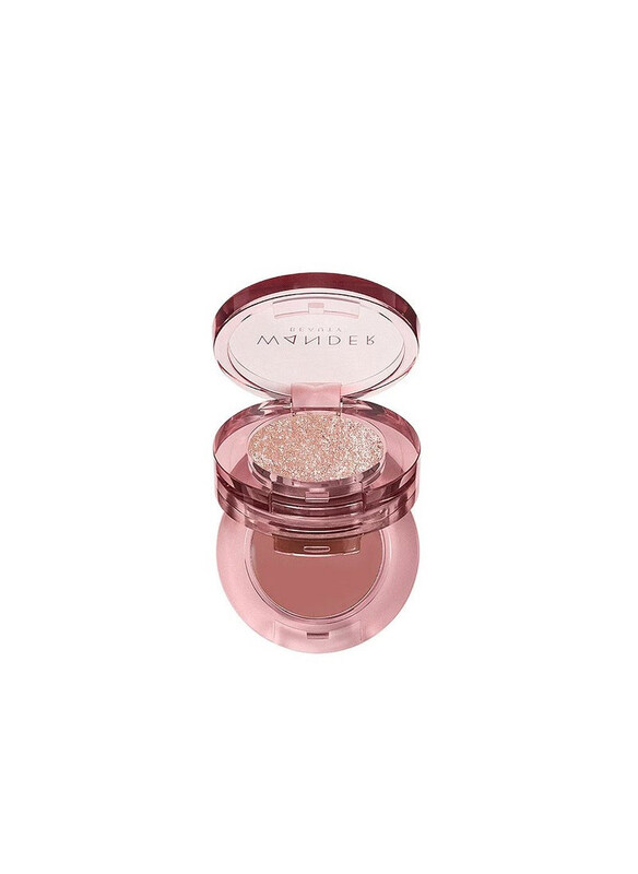 

Wander Beauty Double Date Eyeshadow Duo Crush & Eye Candy, Rose Gold, Pink