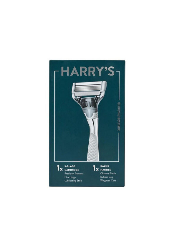

Harry's Men's Chrome Edition Razor and Blade, 1 Piece