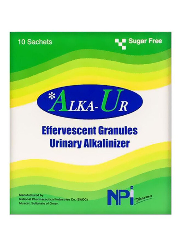 

Alka-ur Effervescent Granules Urinary Alkalinizer, 10 Sachets