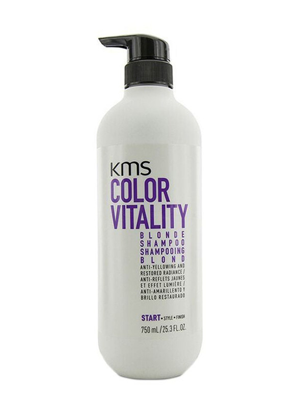 

Kms California Colour Vitality Blonde Shampoo for All Hair Types, 750ml