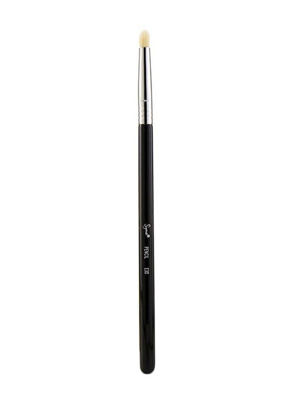 

Sigma Beauty E30 Pencil Eye Brush, Black/Silver, Multicolour