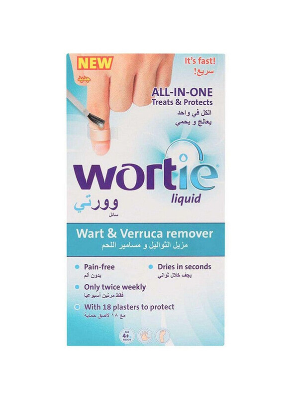 

Wortie Liquid Wart & Verruca Remover, 5ml