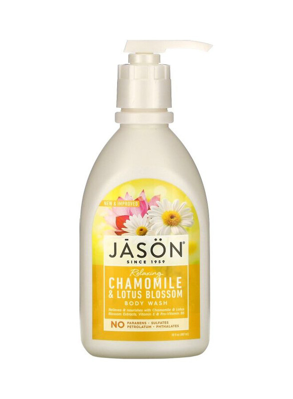 

Jason Natural Relaxing Chamomile And Lotus Blossom Body Wash, 887ml