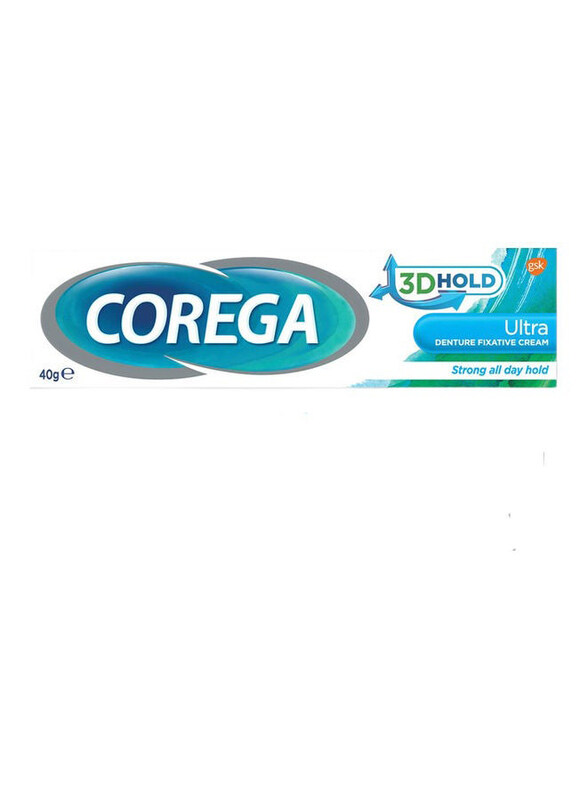 

Corega Ultra Denture Fixative Cream Tooth Adhesive Cream, 40gm