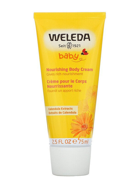 

Weleda 75ml Calendula Baby Nappy Change Cream, Clear