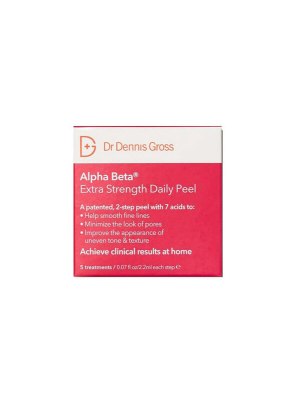 

Dr. Dennis Gross Skincare Alpha Beta Extra Strength Daily Peel, 5 Pieces