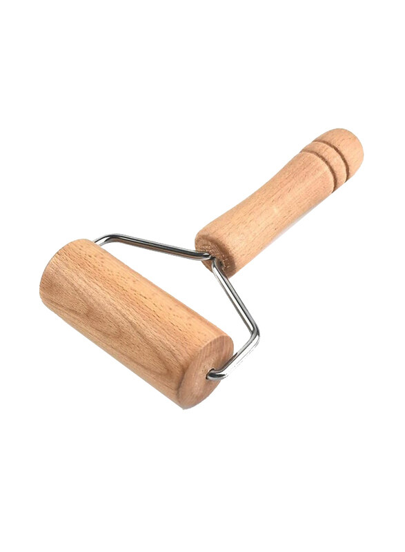 

Generic 18cm Wooden Rolling Pin, Brown