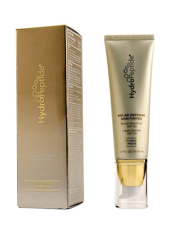 

Hydropeptide Solar Defence Non-tinted Broad Spectrum Spf50 Sunscreen, 50ml