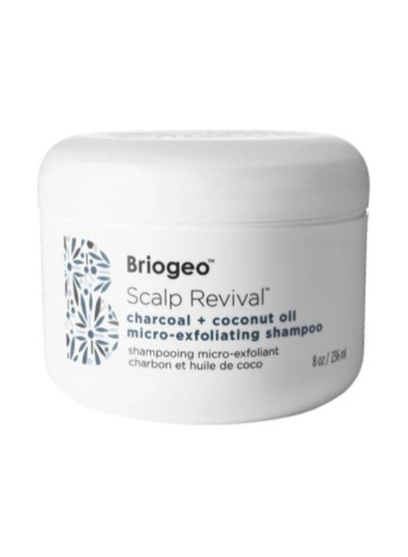 

Briogeo Scalp Revival Charcoal + Coconut Oil Micro-exfoliating Shampoo for All Hair Types, 236ml