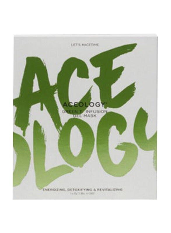 

Aceology Green T. Infusion Gel Mask, 4 Pieces