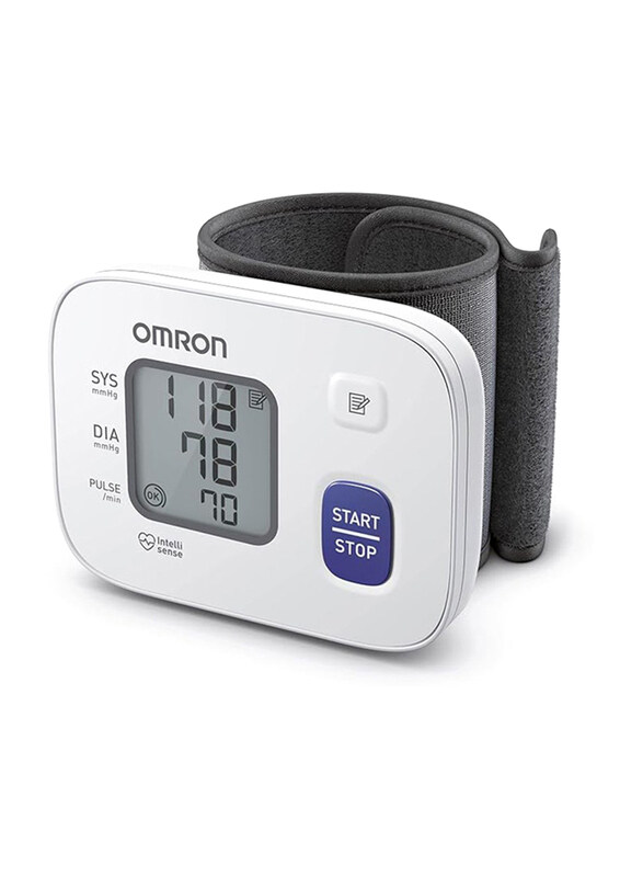 

Omron Wrist Blood Pressure Monitor, RS2, White