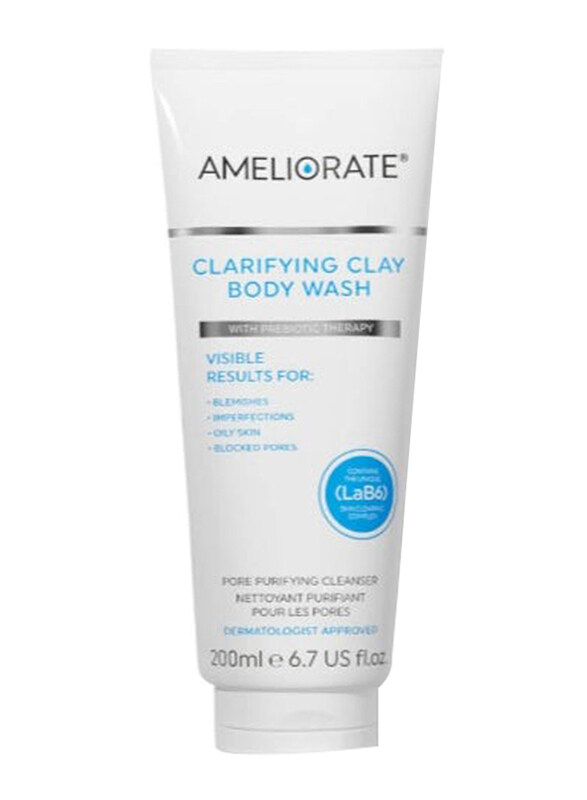 

Ameliorate Clarifying Clay Body Wash, 200ml