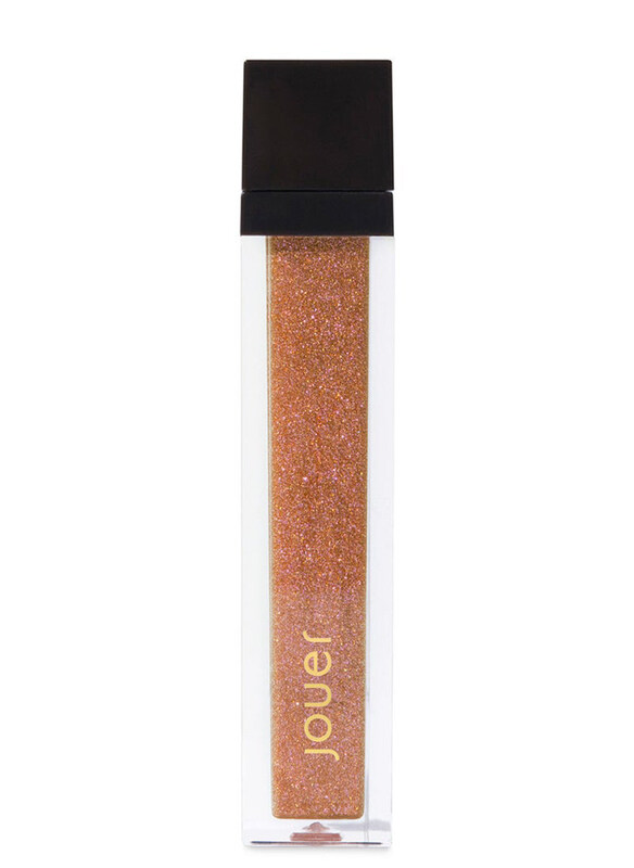

Jouer Cosmetics Long-Wear Lip Topper, Rose Gold, Brown
