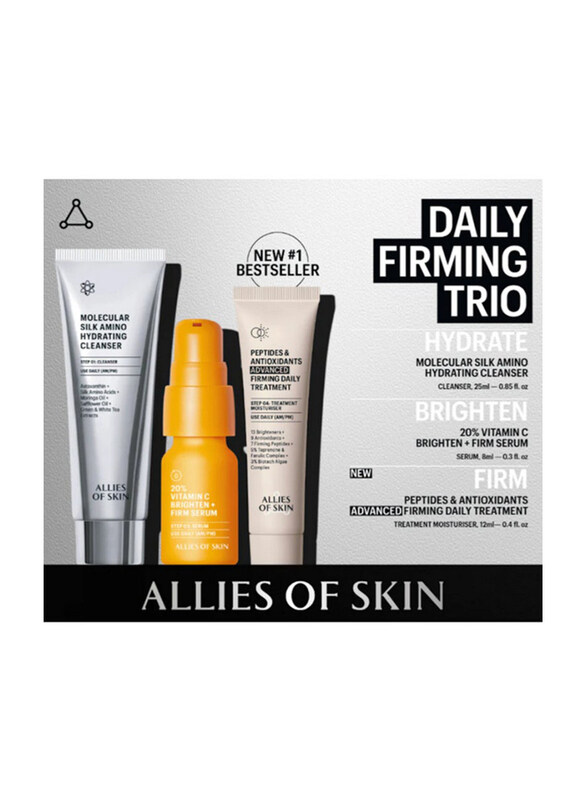 

Allies of Skin Daily Firming Trio, 25ml + 8ml + 12ml, 3 Pieces