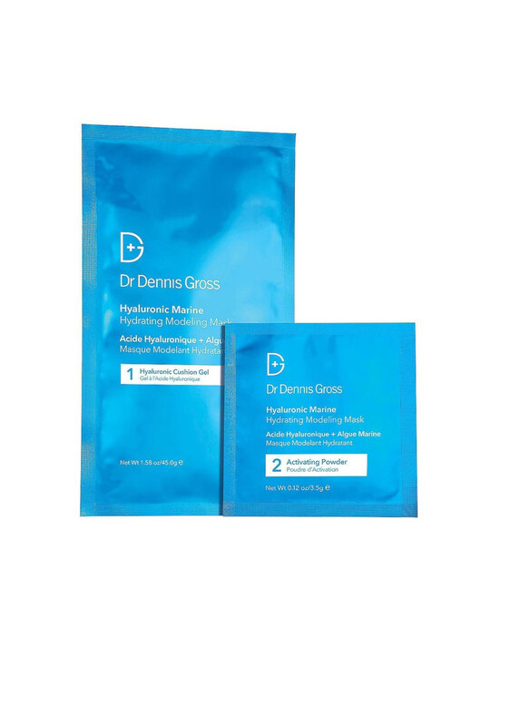 

Dr. Dennis Gross Skincare Hyaluronic Marine Hydrating Modeling Mask, 2 Pieces