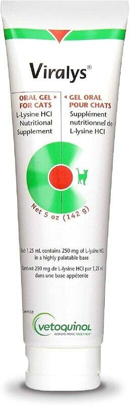 

Vetoquinol Viralys Daily L-Lysine Gel for Cats and Kittens