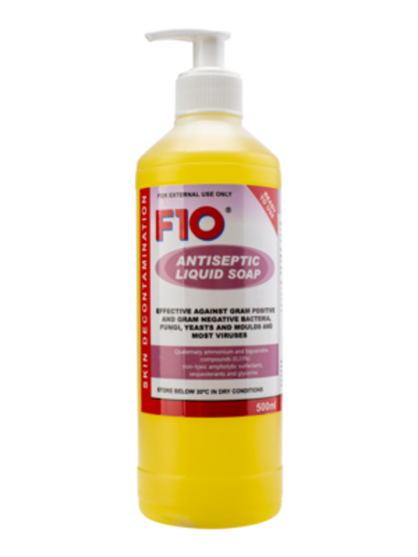 

F18 F10 Antiseptic Liquid Soap (500ml)