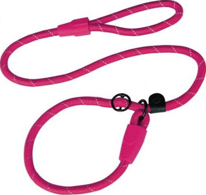 

Doco Reflective Rope Leash With Plastic Encased Handle Loop raspberry pink