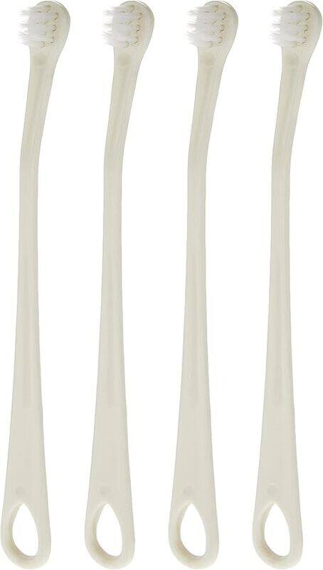 

Bioline Tooth Brush for Cats and Puppies Set 4 Pieces, Multicolor