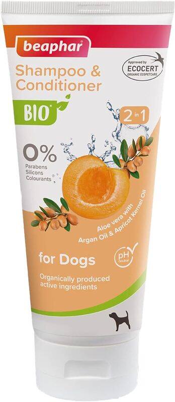 

BEAPHAR Bio Cosmetic 2 in 1 Dog Shampoo - 200 ml