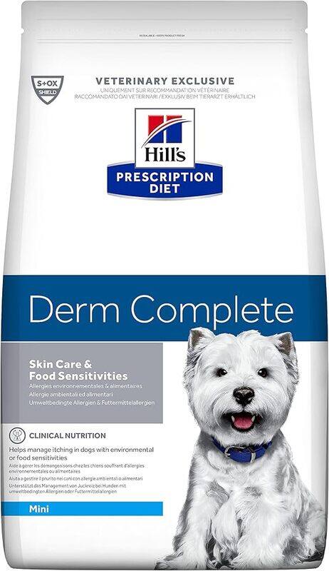 

Hill's Prescription Diet Derm Complete Mini Dry Dog Food - 1.5kg