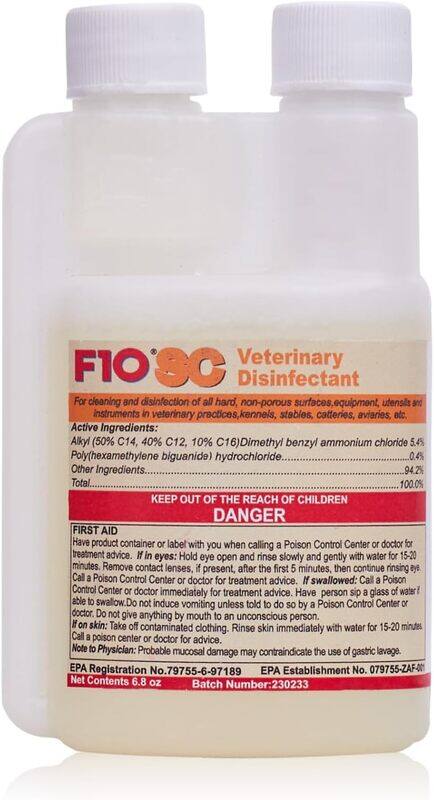 

F11 F10 SC Concentrated Veterinary Disinfectant & Cleaner 200ML
