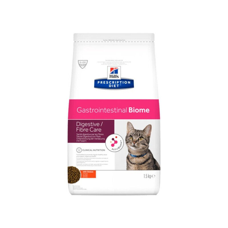 

Hill's - Prescription Diet Cat Gastrointestinal Biome with Chicken 1.5 Kg