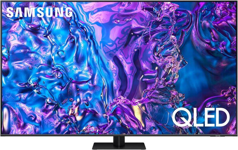 

Samsung Smart TV, QLED, Q70D, 65 Inch, 2024, 100% Color Volume with Quantum Dot, 4K AI Upscaling, Samsung TV Plus, Motion Xcelerator 120Hz, Titan Gray