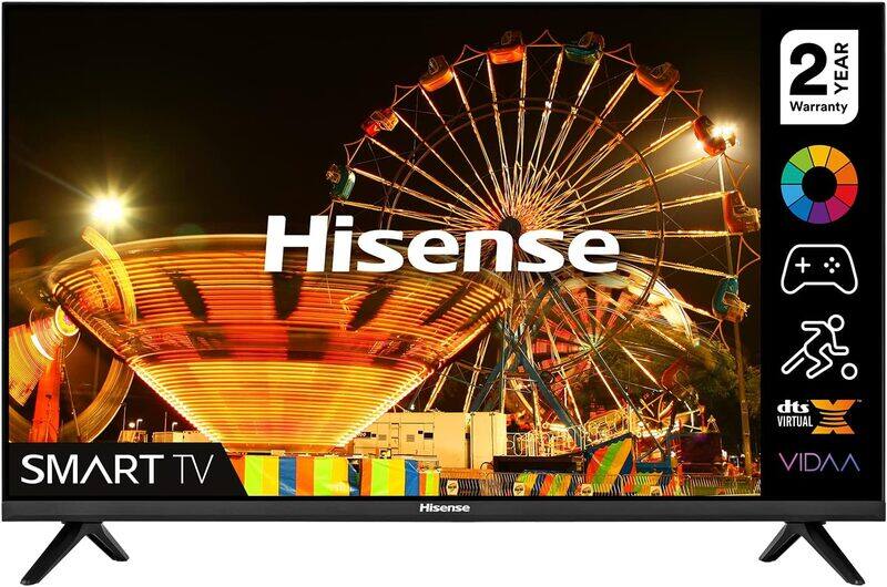 

Hisense 32 Inch TV FHD Smart TV With Netflix Youtube Prime Video Dolyby Audio & Bezelless Design Model - 32A4HAE