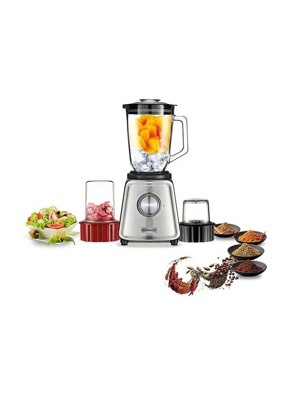 

Kenwood 2L Glass Blender, 800W, BLP44.270SS, Silver