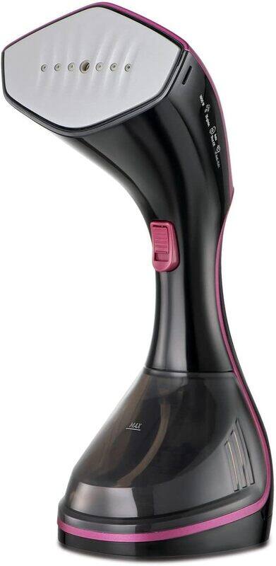 

Black+Decker BLACK DECKER Portable Digital Handheld Garment Steamer, 1600W, 180 Swivel Hinge, 5 Height Adjustment, Variable Temperature Control, Removable Drip Tra