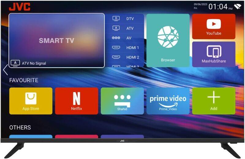 

JVC LT-43N5105 Edgeless Smrt LED Television, 43 Inch Size