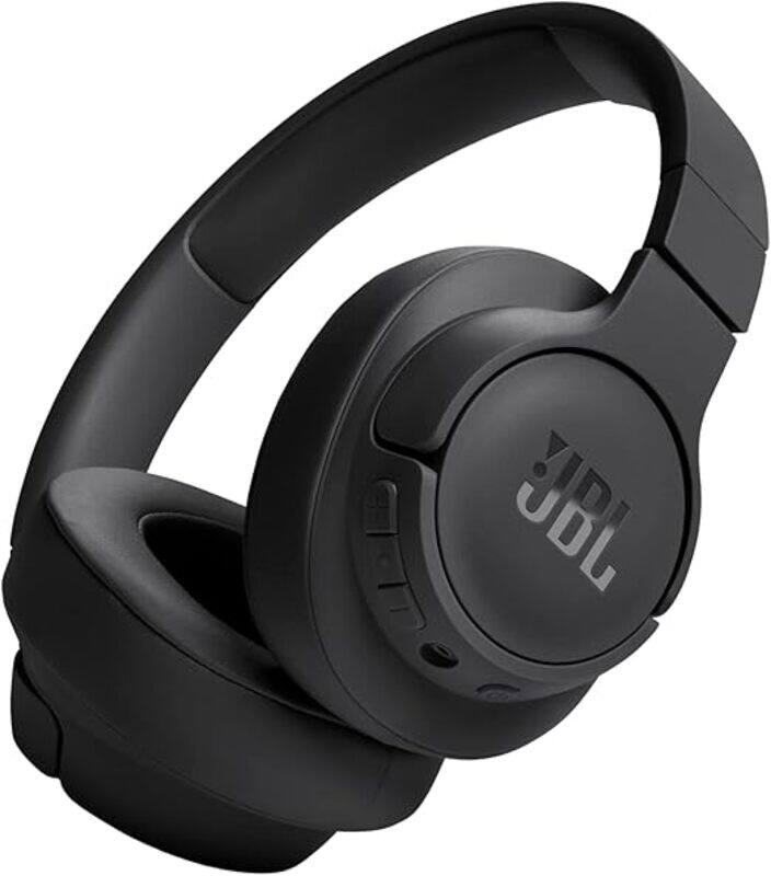 

JBL Tune 720BT Wireless Over Ear Headphones, Pure Bass Sound, Bluetooth 5 3, 76H Battery, Hands Free Call, Multi Point Connection, Foldable, Detachabl