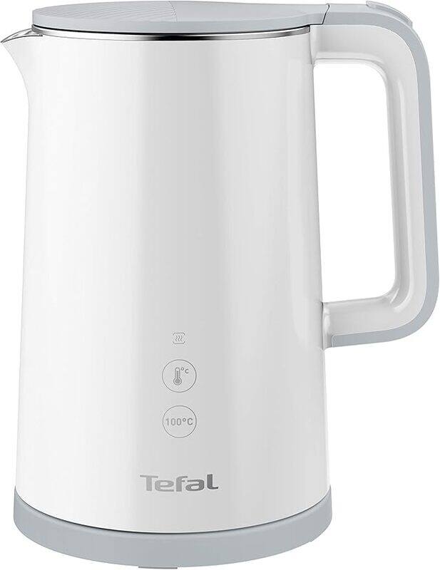 

Tefal KO6931 Sense Kettle 1.5 Litre Capacity, Digital Display, 5 Temperature Levels, 360 Base, Water Level Indicator, Removable Limescale Filter, 30 M