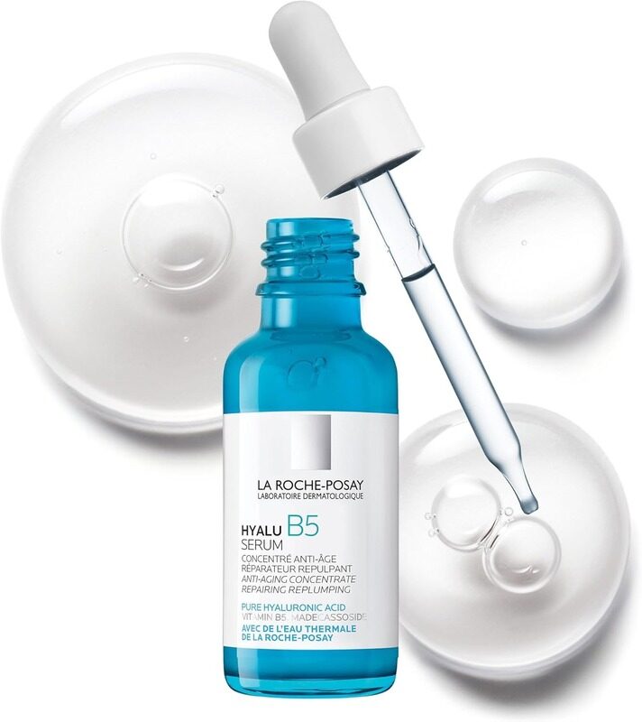 

La Roche-Posay La Roche Posay Hyalu B5 Pure Hyaluronic Acid Serum for Face, with Vitamin B5. Anti Aging Serum Concentrate for Fine Lines. Hydrating, Repairing, Replu